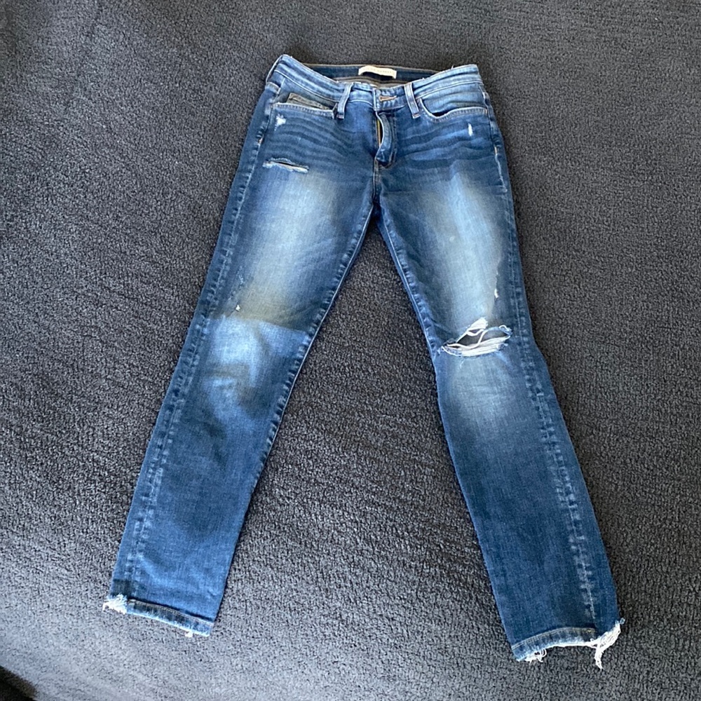 Flying monkey high rise skinny jeans